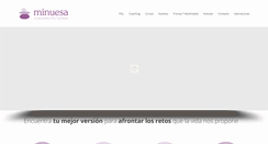 Desktop Screenshot of minuesa.com